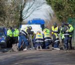 Barton Moss Policing in Salford